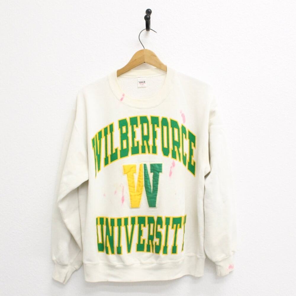 Vintage Wilberforce University Bulldogs Sweatshirt XL